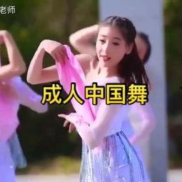 古典成人舞现场教学视频,优雅舞步，绽放魅力